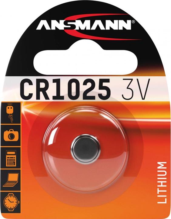 Actual product image Ansmann CR 1025 (1 pcs., CR1025, 30 mAh)