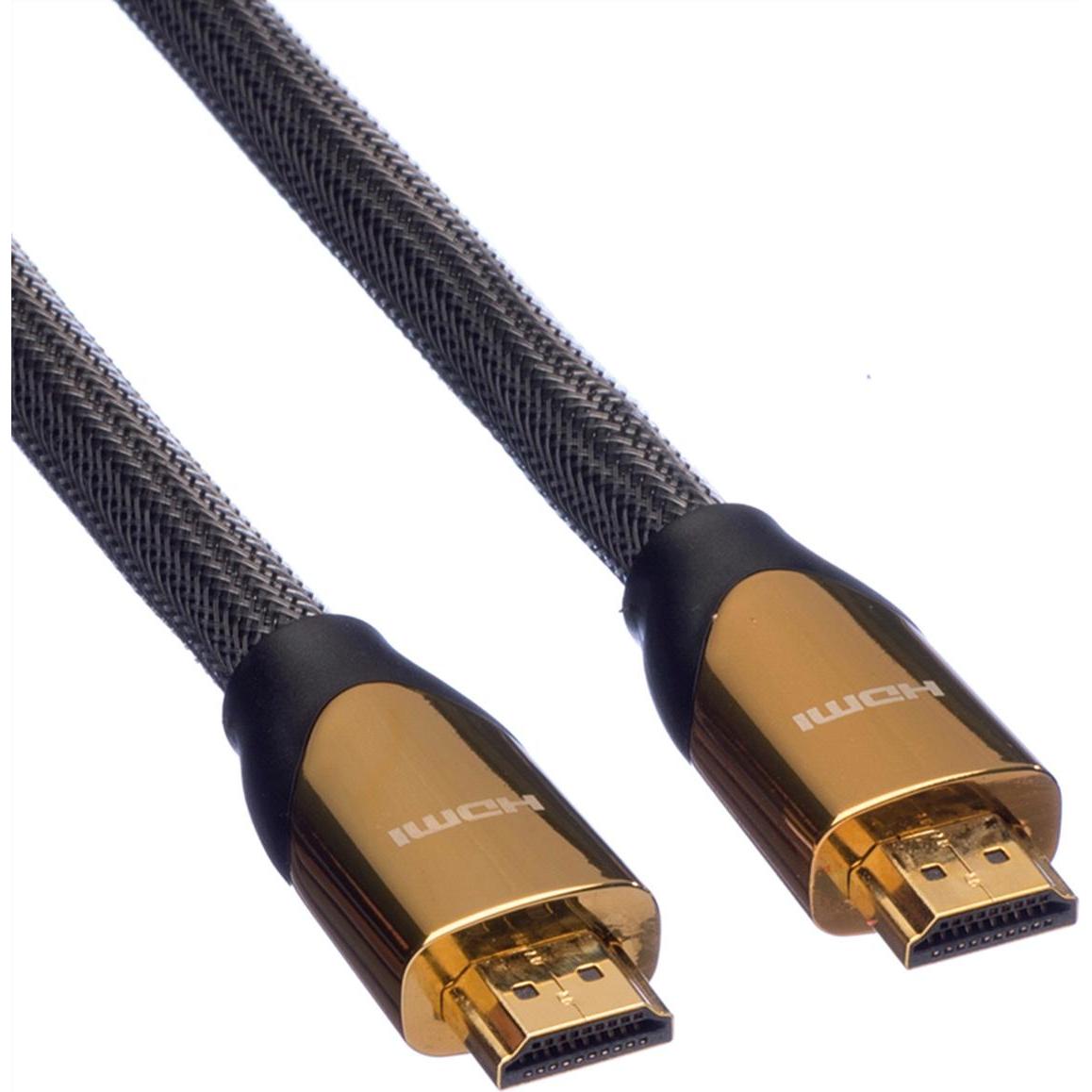 Roline HDMI (Typ A) — HDMI (Typ A) (2 m, HDMI), Video Kabel
