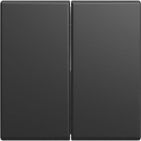 Busch-Jaeger Wippe Serienschalter 2505-915 Busch-balance SI, Pulsante + Interruttore, Nero