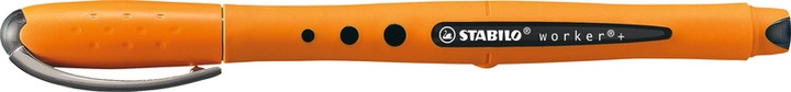 Produktbild STABILO worker+ Tintenroller (Schwarz, 1 x)