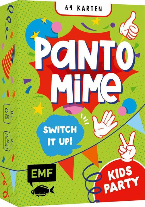Actual product image Kartenspiel: Pantomime - Switch it up! - Kids-Party (German, 2 Players)