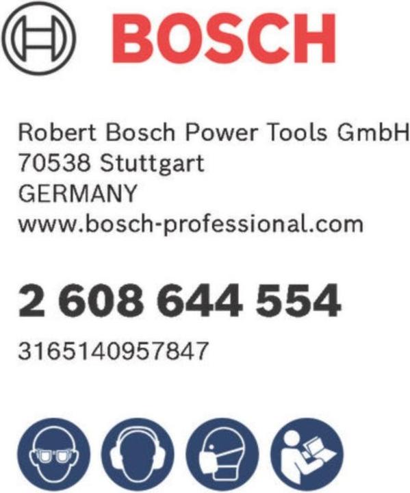 Productafbeelding Bosch Professional Zubehör Cirkelzaagblad Expert voor vezelcement, 160 x 1,8/1,2 x 20, 4 tanden