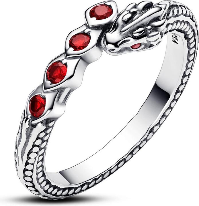 Immagine prodotto Pandora Anello scintillante con drago di Game of Thrones (48, 925 Argento)