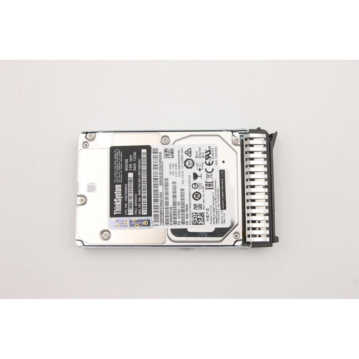 Lenovo 2.5" 900GB 15K SAS 12Gb Hot (0.90 TB, 2.5"), Festplatte