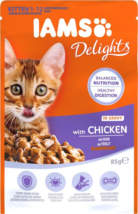 Produktbild Iams Delights (Junior, 1 Stk., 85 g)