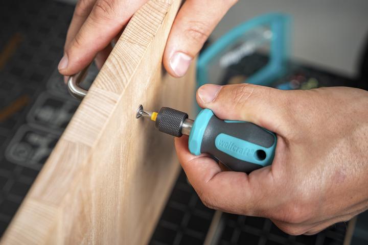 Actual product image wolfcraft 1 Hand-held screwdriver with bit attachment 76mm