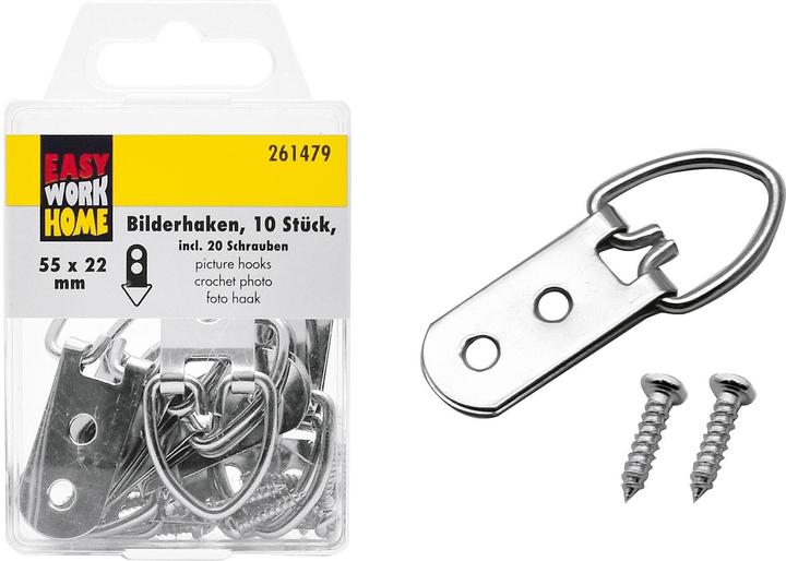Actual product image Easy Work Picture hook (Various)