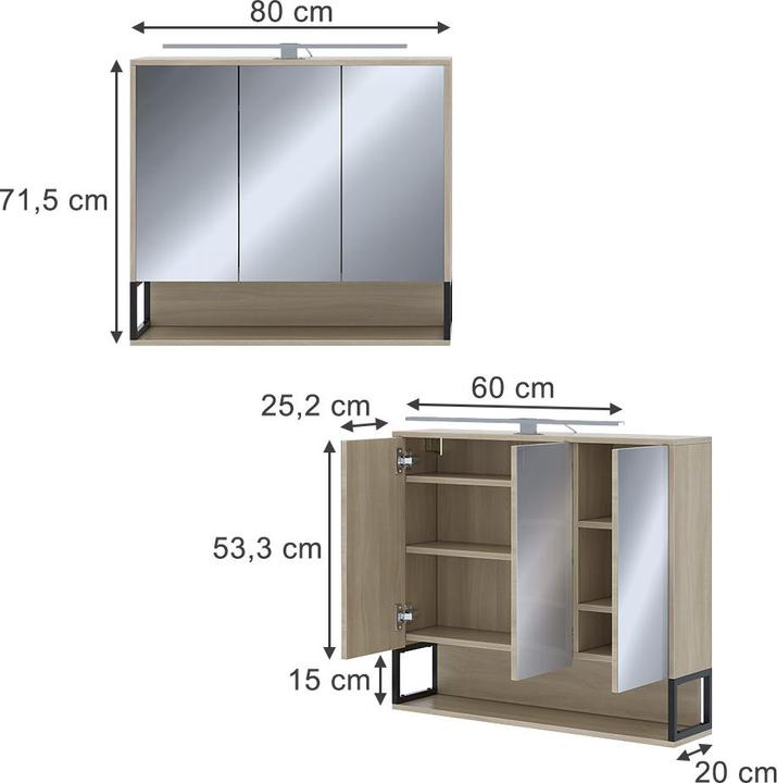 Image du produit Vicco Vionna avec lumière LED