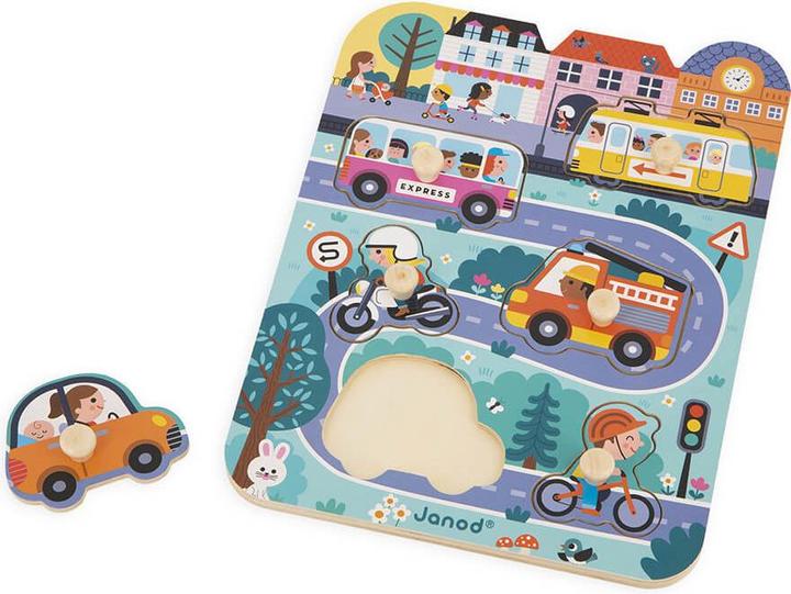 Immagine prodotto Janod Puzzle in città g (6 pezzi)