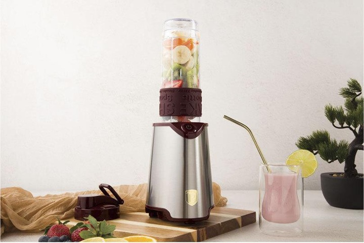 Produktbild BerlingerHaus Design Standmixer inkl. Sportflasche 570ml, 300 W, bordeaux (300 W)