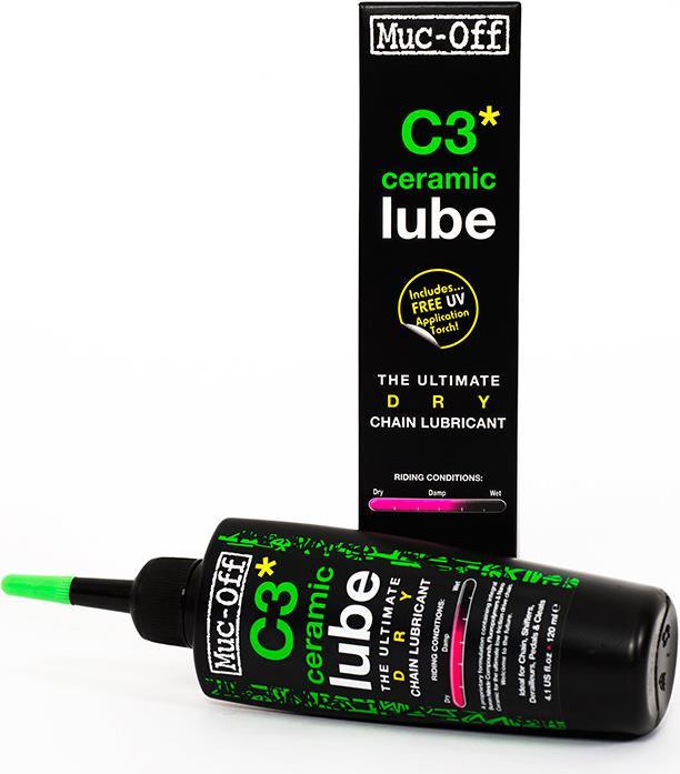 Produktbild Muc-Off C3 Dry Ceramic Lube 120ml (120 ml, Kettenöl)