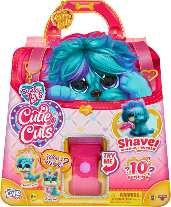 Actual product image Scruff-a-Luvs Cutie Cuts, Blue
