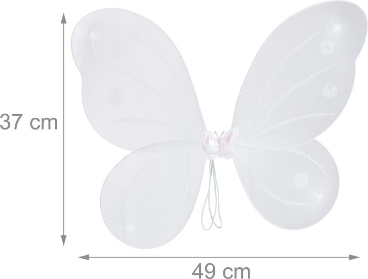 Produktbild Relaxdays Feenflügel Zauberstab