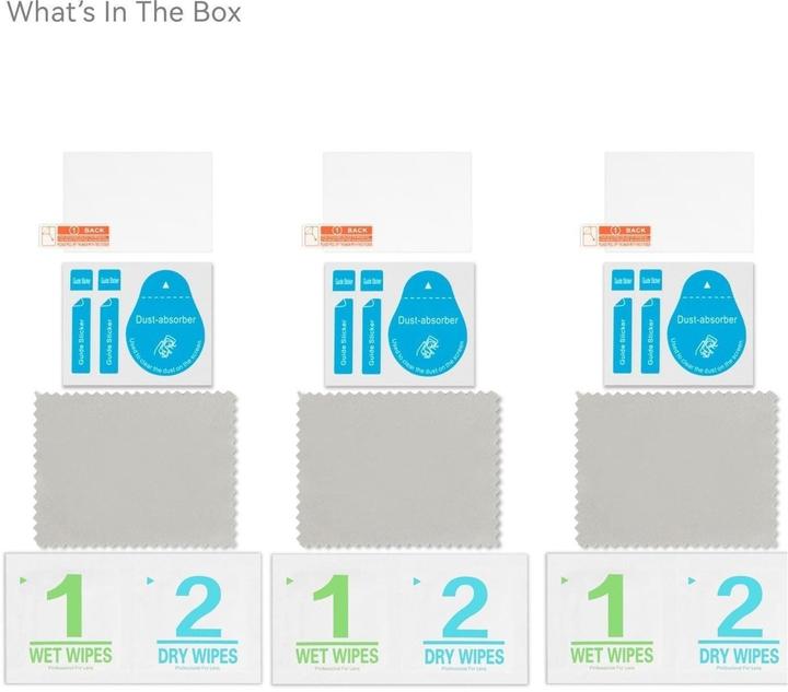 Actual product image SmallRig 5803 Screen Protector for FUJIFILM X100VI / X100V / X-E4 / X-T4 / X-T5 / RICOH GR IV (Screen protector, Fujifilm X-T5, Fujifilm X100VI, RICOH GR IV)