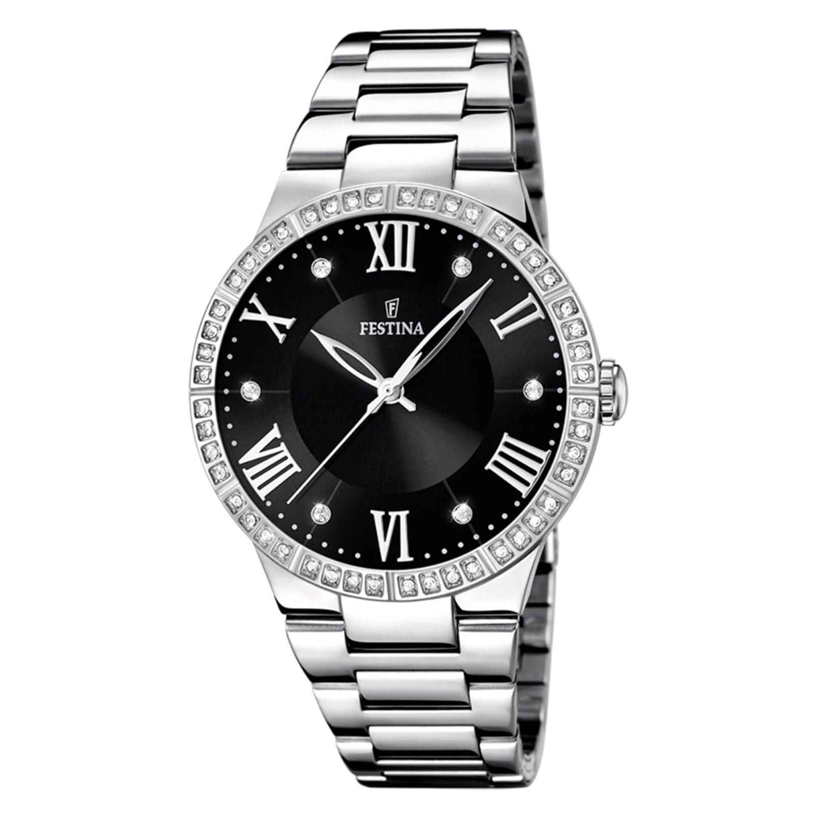 Festina, Armbanduhr, Trend, Silber, (Analoguhr, 37 mm)