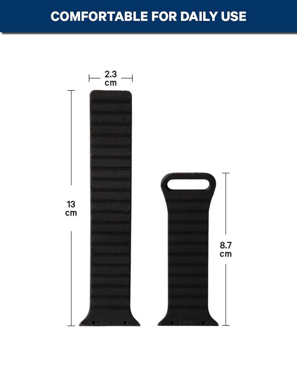 Actual product image Deltalabs Armband zur Apple Watch, magnetisch (Silicone)