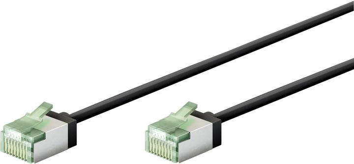 Produktbild Goobay Ultraflexibles CAT 8.1 Patchkabel, slim, U/FTP, schwarz (U/FTP, CAT8.1, 5 m)