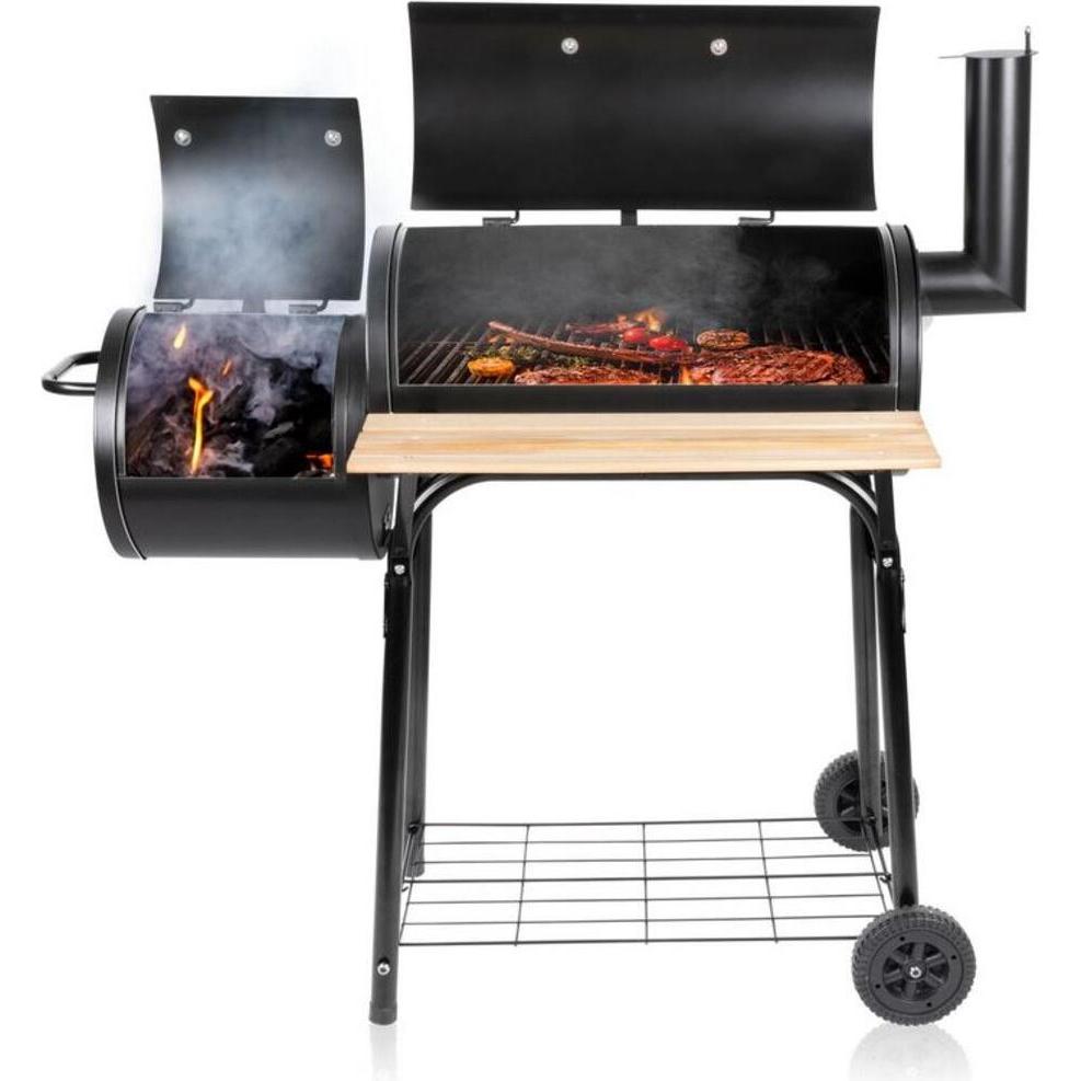 Thumbnail - BBQ Collection, Holzkohlegrill, Grill smoker (104 cm)