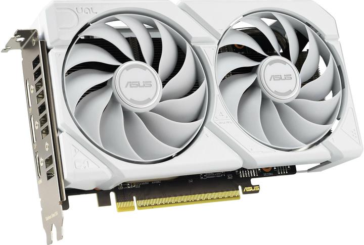 Produktbild ASUS DUAL-RX9060XT-16G-WHITE 16GB GDDR6 HDMI DP (16 GB)