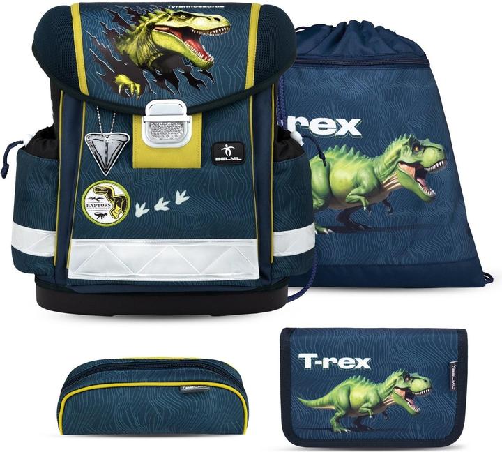 Produktbild Belmil CLASSY Schulrucksack-Set King Dino (19 l)