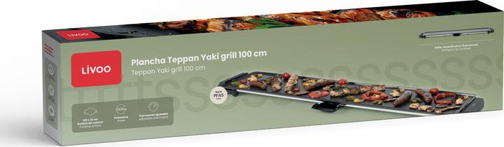Actual product image Livoo Plancha Teppan Yaki grill 100 cm