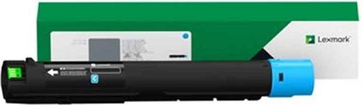 Actual product image Lexmark Cyan - original - toner cartridge (C)