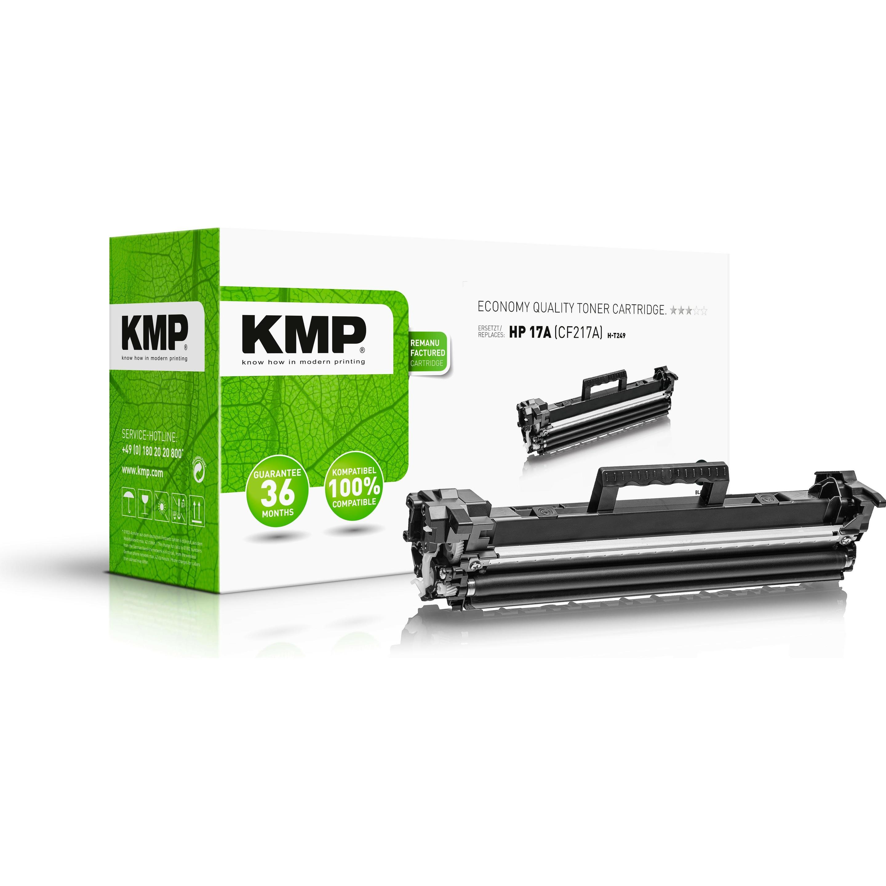 Thumbnail - KMP, Toner, Toner ersetzt HP17A (CF217A) ECO (BK)