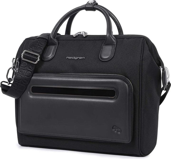 Produktbild Hedgren Handtas Schoudertas Galao Briefcase 14 Black Zwart (14.57")