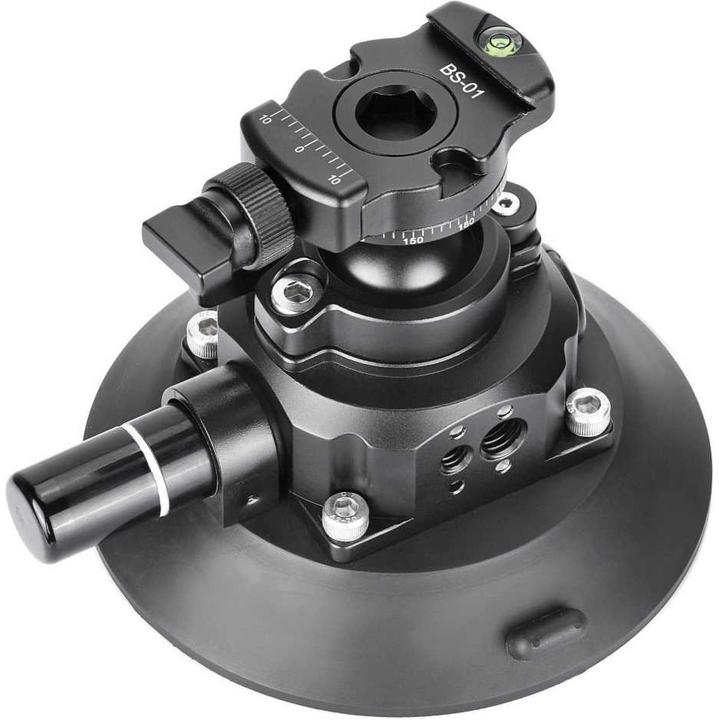 Actual product image Sunwayfoto Vacuum Suction Mount w/ Ballhead Kit BS-01 (Spherical head)