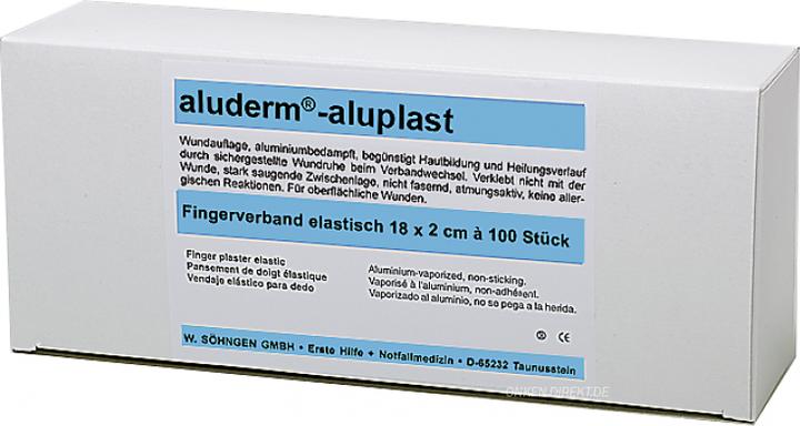 Söhngen aluderm aluplast finger bandage elastic 18x2cm, 100 pcs., single (100 x)