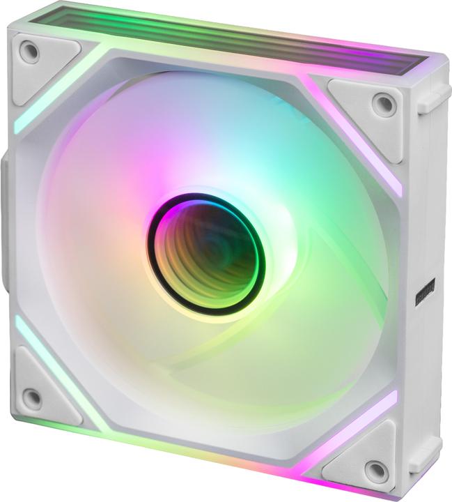 Actual product image Blackstar Luna MAG-INF ARGB PWM Reverse Fan, white, 120 mm (120 mm, 1 x)