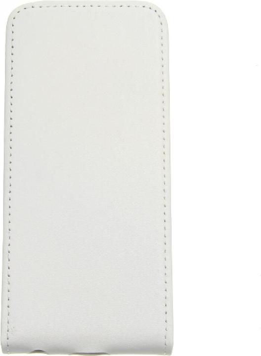 Image du produit OEM Étui à clapet en cuir fin pour iPhone 5c - Blanc (Apple iPhone 5c)