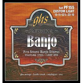 GHS PF155 5-Str. Banjo, Light (5 x, Banjo), Saiten
