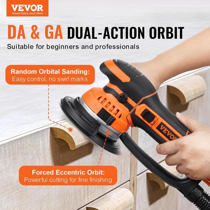 Actual product image Vevor Random Orbital Sander (Eccentric grinder)