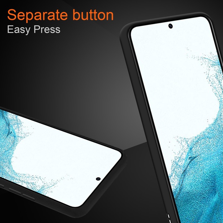 Actual product image Cadorabo Hybrid Matt Cover for Samsung Galaxy S22 (Samsung Galaxy S22+)