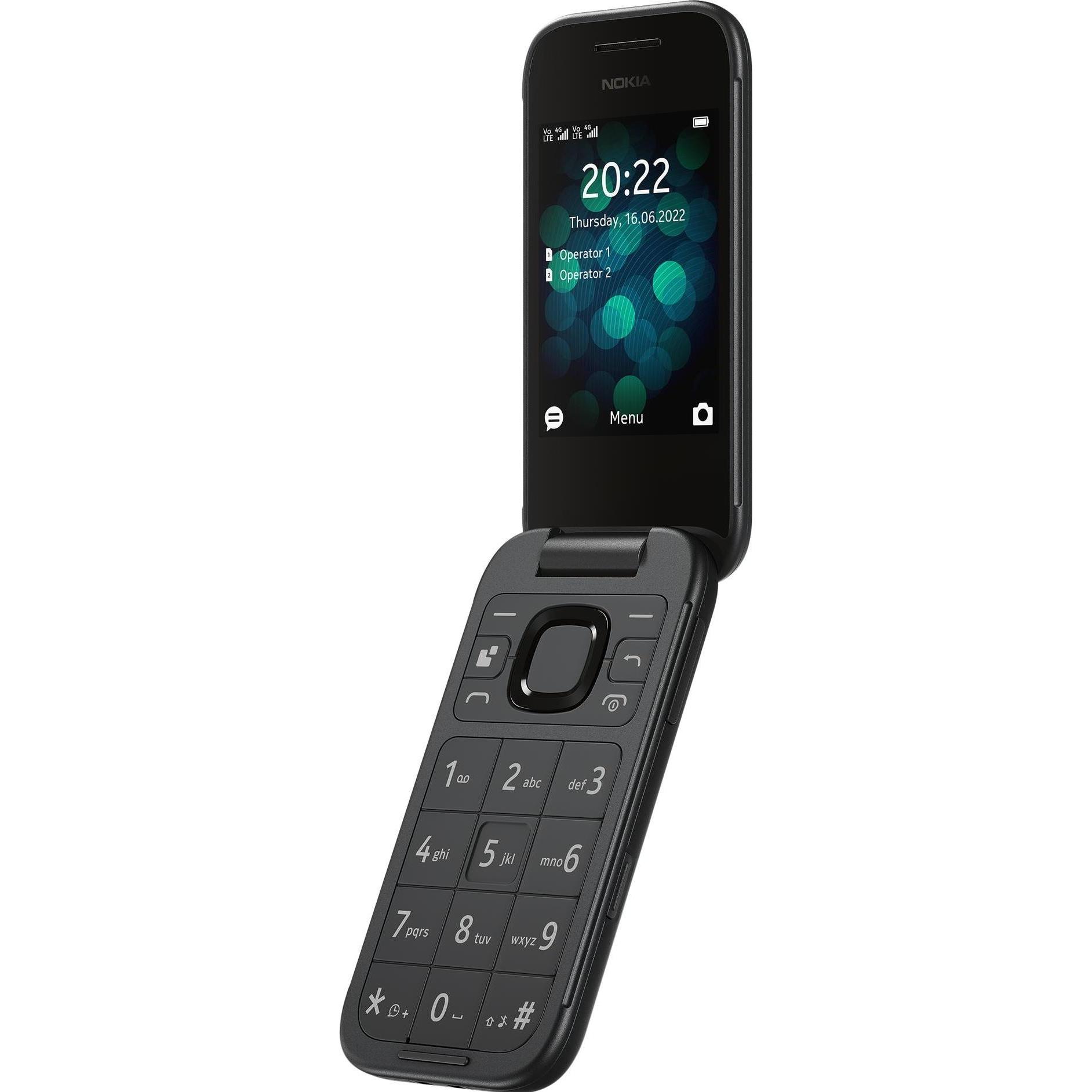 Thumbnail - Nokia 2660 Flip (2.80", 0.30 Mpx, 4G), Tastenhandy, Schwarz