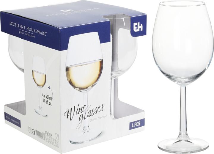 Produktbild Casativo Wijnglas Set 4st. 430ml (43 cl, 4 Gläser, Weissweingläser)