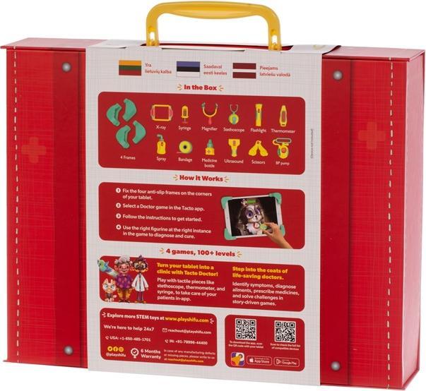 Actual product image PlayShifu Toy Interactive Doctor Set Tacto Doctor