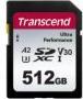 Actual product image Transcend SD Card SDXC SDC340S 160/90 MB/s (512 GB, SDXC, U3, UHS-I)