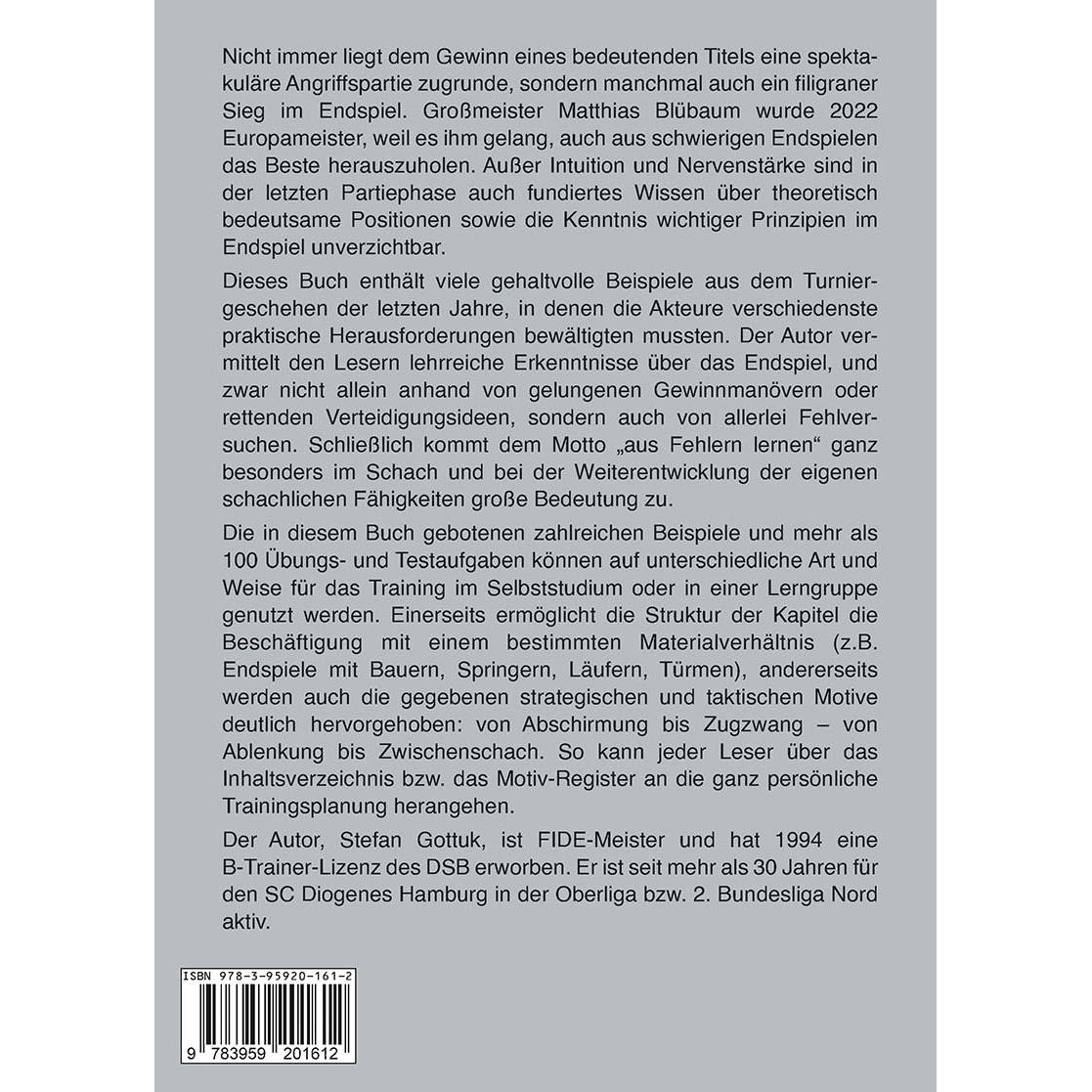 Thumbnail - Instruktive Schachendspiele aus der Praxis, Ratgeber von Stefan Gottuk