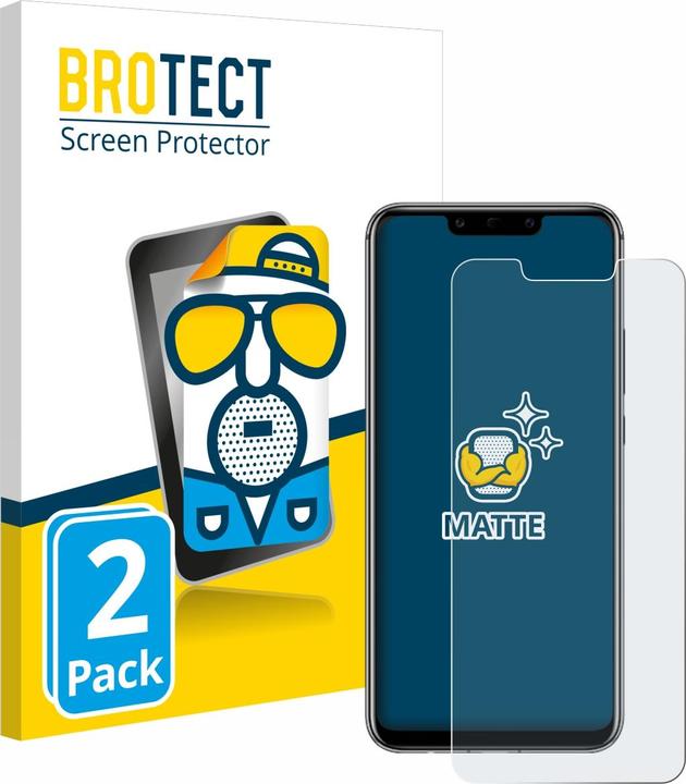 Produktbild BROTECT Entspiegelungs-Schutzfolie Displayschutz Matt (2 Stück, Huawei Mate 20 Lite)