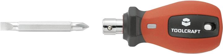 Produktbild Toolcraft 8 in 1 Schraubendreher mit Wendebit (Phillipps-Kreuzschlitz (PH), Pozidriv-Kreuzschlitz (PZ), Schlitz)