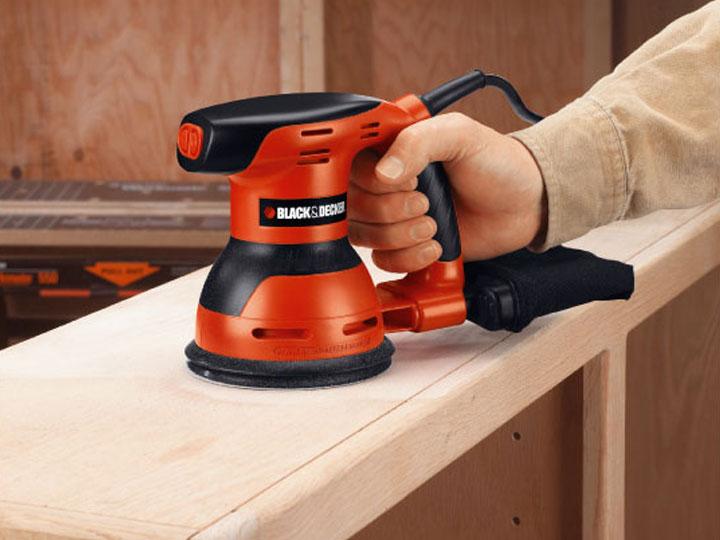 Actual product image Black & Decker Random orbital sander KA198 (Eccentric grinder, 260 W)