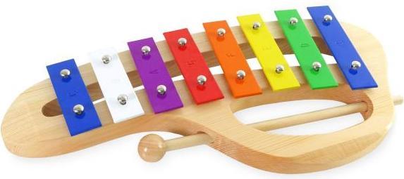 Produktbild keepdrum KGS-C Glockenspiel für Kinder mit Tasche Pink