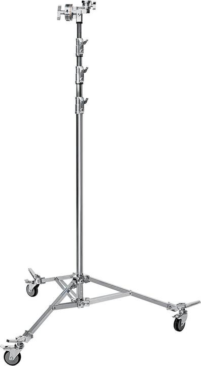 Produktbild Avenger High Overhead Stativ 58 mit Bremsrollen, Stahl (579 cm, 40 kg)