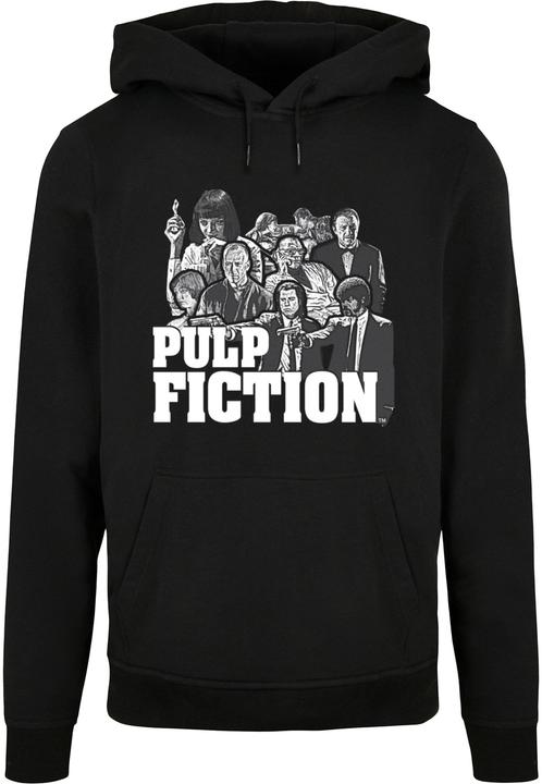 Produktbild Merchcode Pulp Fiction - Cast Graphic Basic Hoody - 197697 (XXL)