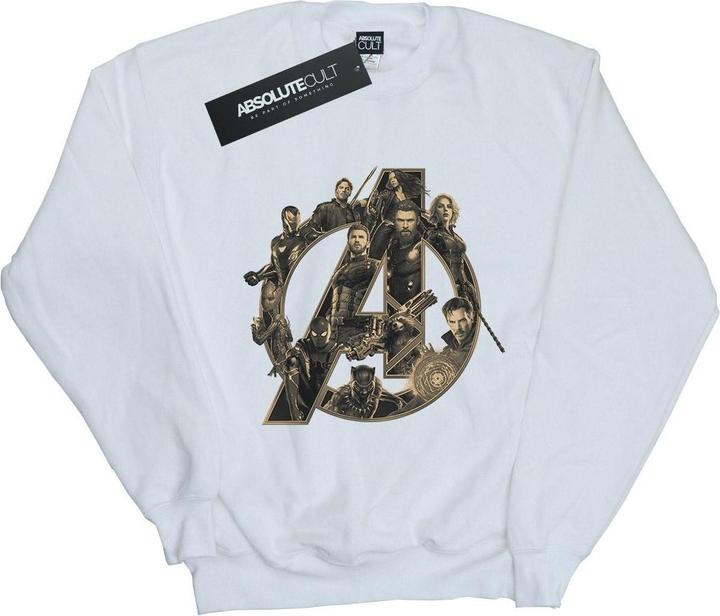 Produktbild Avengers Infinity War Logo Sweatshirt Jungen (140, 146)
