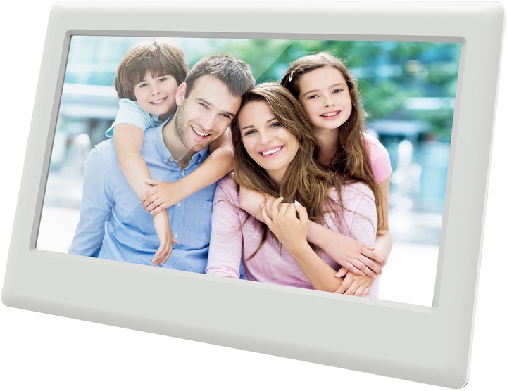 Produktbild Sencor Digitaler Fotorahmen SDF 742WH Fotorahmen, DIGITAL 7 Zoll (7", 1024 x 600 Pixel)