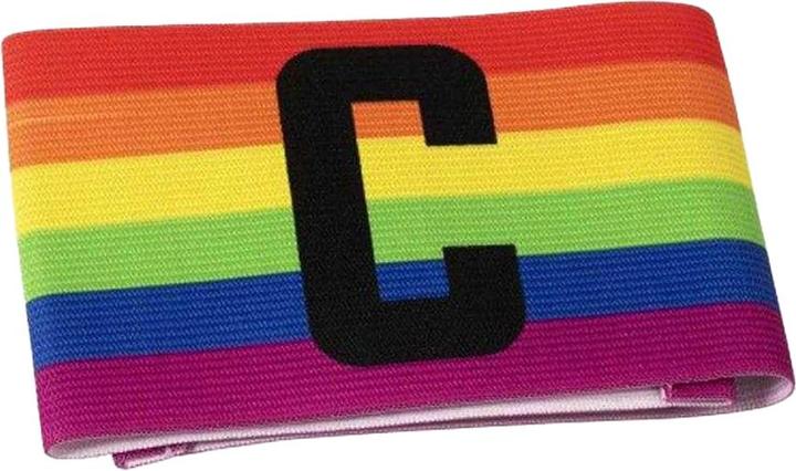 Actual product image Select Rainbow Striped Captains Armband