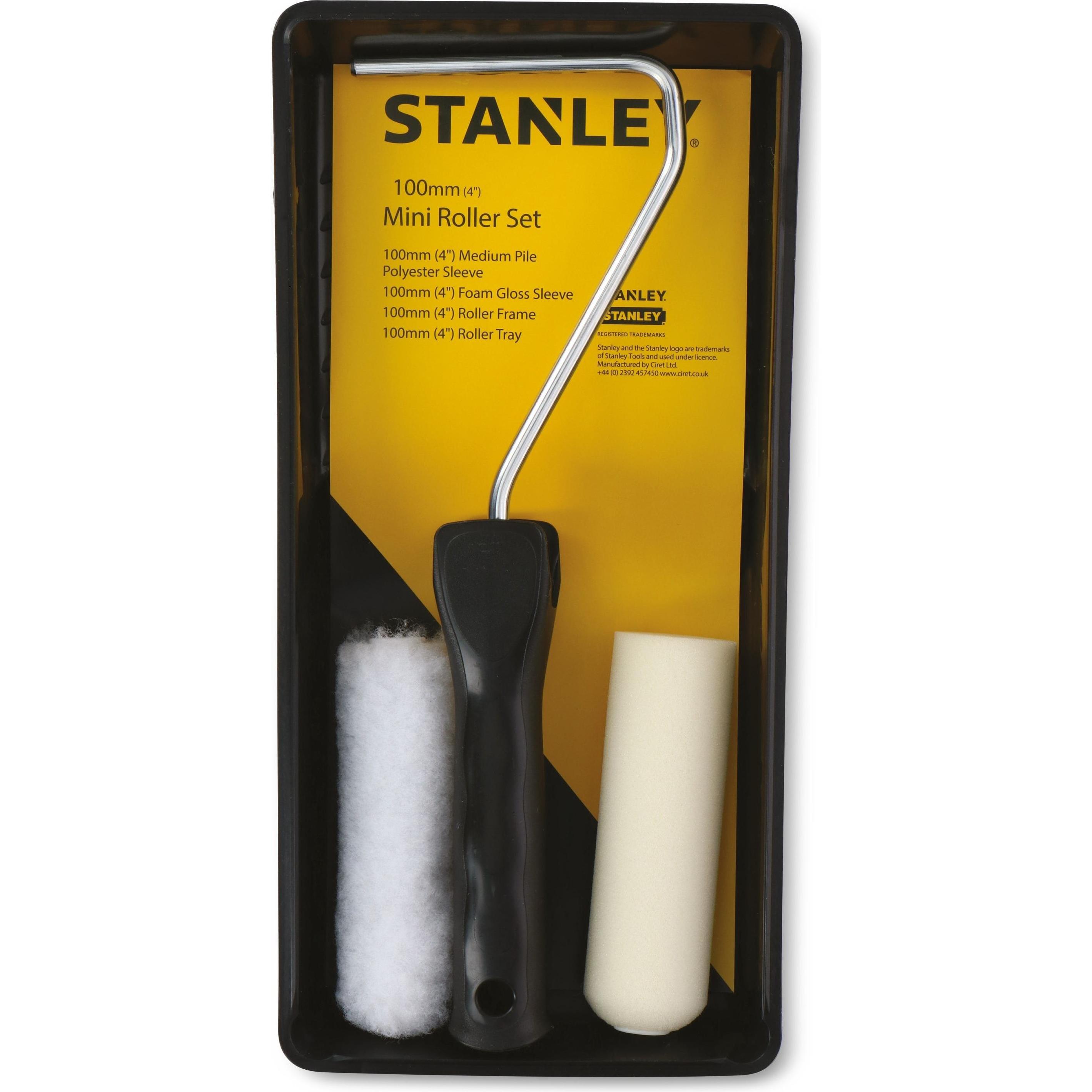 Stanley, Farbroller, Roller set mini 100mm (4") PL (10 cm)